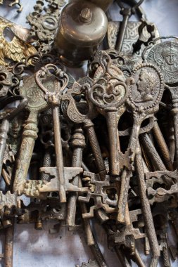 Anahtar dekoratif anahtar Retro tarz