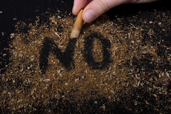 World No Tobacco Day poster for say no smoking concept