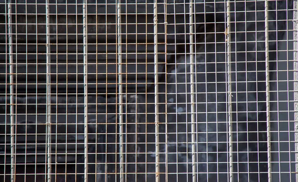 Superfície de metal como padrão de textura de fundo — Fotografia de Stock
