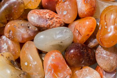 Akik taş doğal mineral taş numune olarak