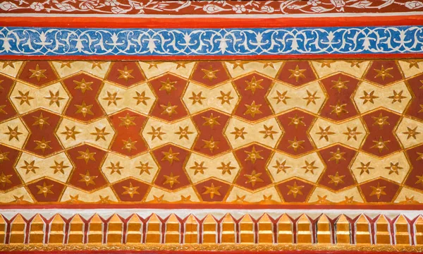 Ottoman Turkish Art Geometric Patterns Wood — Stock Photo, Image