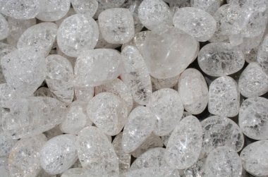 kristalize kuvars (rock-kristal) değerli taş mineral kaya kadar 