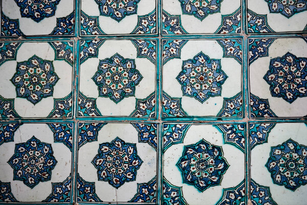  Ottoman ancient Handmade Turkish Tiles