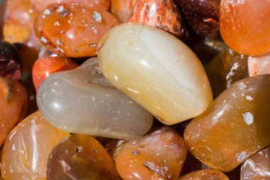 Akik Taş mineral rock numune olarak 