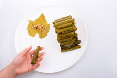 Türk tarzı dolma yaprak 