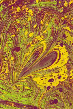 Geleneksel Türk mermer sanat modelleri renkli soyut arkaplan olarak