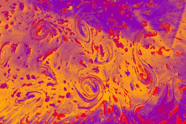 Soyut grunge sanat arkaplan dokusu renkli boya çıkıntıları ile