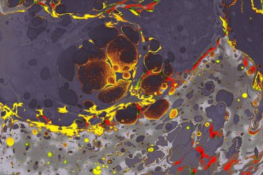 Renkli boya ile soyut grunge sanat arkaplan dokusu