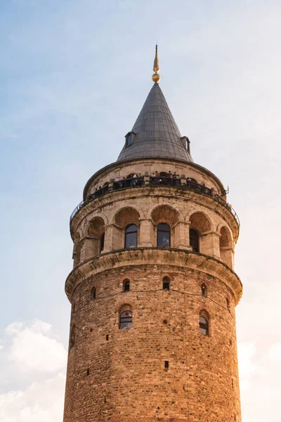 Galata Tower from ancient  times in Istanbul — Stock Photo, Image