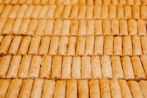 Traditioneel Turks dessert Baklava uit Turkije — Stockfoto