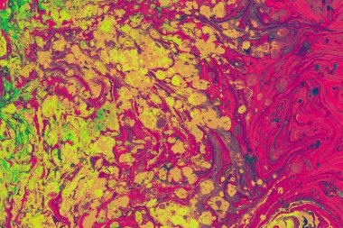 Soyut grunge sanat arkaplan dokusu renkli boya çıkıntıları ile