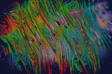 Soyut grunge sanat arkaplan dokusu renkli boya çıkıntıları ile