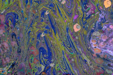 Soyut grunge sanat arkaplan dokusu renkli boya çıkıntıları ile