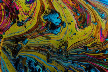 Soyut grunge sanat arkaplan dokusu renkli boya çıkıntıları ile