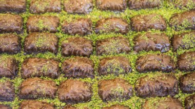 Türkiye 'den geleneksel Türk tatlı Baklava