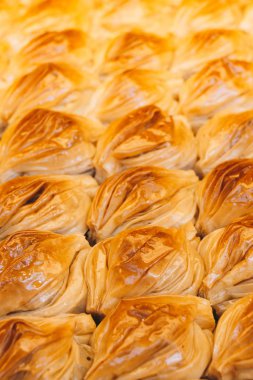 Türkiye 'den geleneksel Türk tatlı Baklava