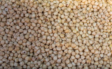 Olgun fındıklar ve kabuklar yiyecek arka planı olarak kaldırıldı