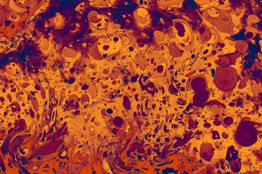 Soyut grunge sanat arkaplan dokusu renkli boya çıkıntıları ile