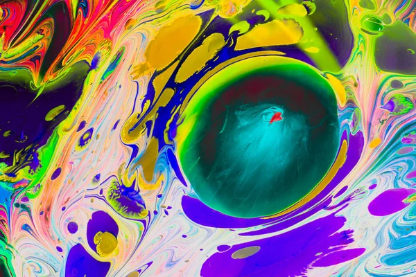 Textura de fundo arte grunge abstrato com lascas de tinta colorida — Fotografia de Stock