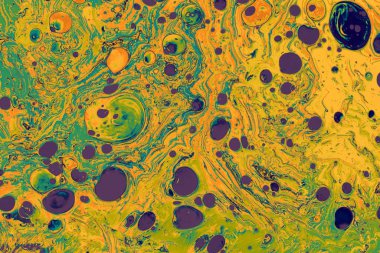 Soyut grunge sanat arkaplan dokusu renkli boya çıkıntıları ile