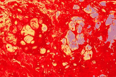 Soyut grunge sanat arkaplan dokusu renkli boya çıkıntıları ile