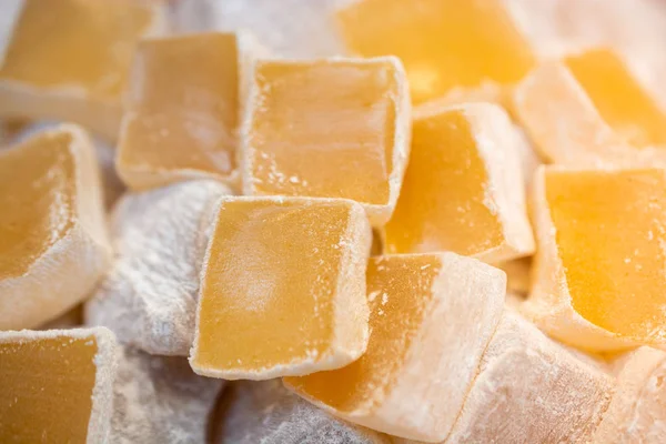 Traditional turkish delight  lokum candy