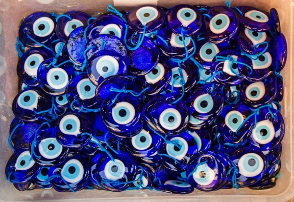 Turkish Evil eye bead as Amulet souvenir — Stock Photo, Image