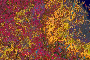 Soyut grunge sanat arkaplan dokusu renkli boya çıkıntıları ile