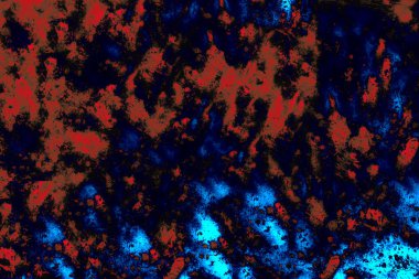 Soyut grunge sanat arkaplan dokusu renkli boya çıkıntıları ile