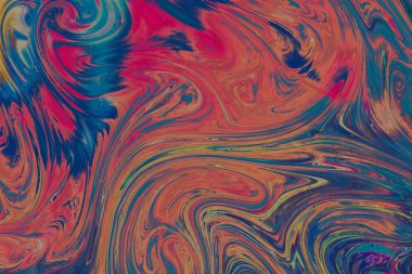 Soyut grunge sanat arkaplan dokusu renkli boya çıkıntıları ile