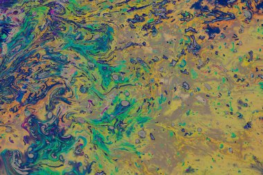 Soyut grunge sanat arkaplan dokusu renkli boya çıkıntıları ile