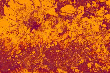 Soyut grunge sanat arkaplan dokusu renkli boya çıkıntıları ile