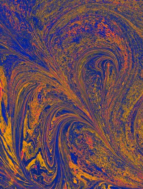 Soyut grunge sanat arkaplan dokusu renkli boya çıkıntıları ile