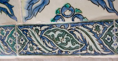  Osmanlı eski el yapımı Türk çini