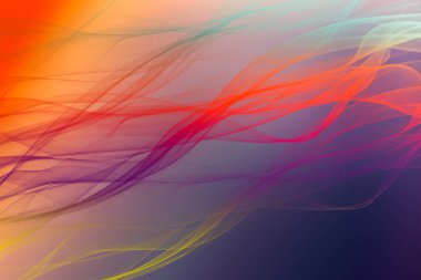 Renkli çizgilerle geometrik arka plan 