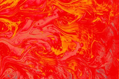 Traditional marbling artwork pattern, colorful abstract background