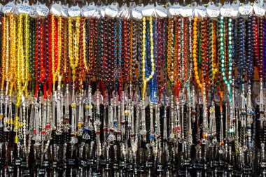 Zihin meditasyonu için tespih takımı. 