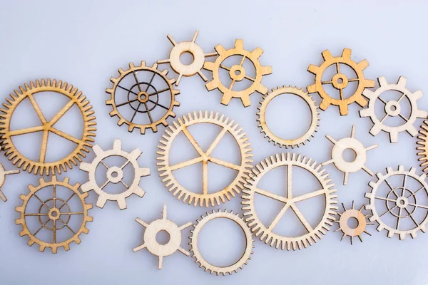 Gear Wheels Concept Mechanism — Stock Photo, Image