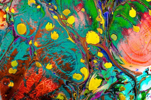 Abstract Grunge Kunst Achtergrond Textuur Met Kleurrijke Verf Splats — Stockfoto