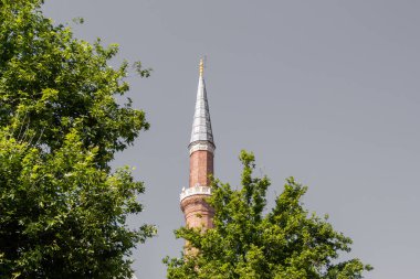 Müslüman camii dini, İslam dini, turizm ve seyahat kavramları minaresi