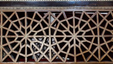 Geometrik desenli Osmanlı Türk sanatı