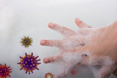 COVID-19 Corona virüsü küresel salgın hastalığını durdurun