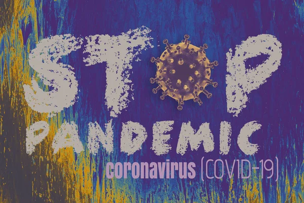 Stop COVID-19 Corona virus global outbreak pandemic disease