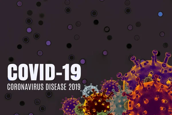 Detener Propagación Enfermedad Pandémica Por Virus Covid Corona — Foto de Stock