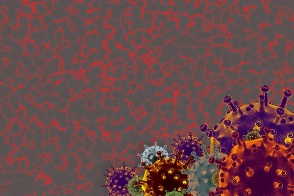 Covid 코로나 바이러스의 세계적 유행성 전염병 확산을 — 스톡 사진