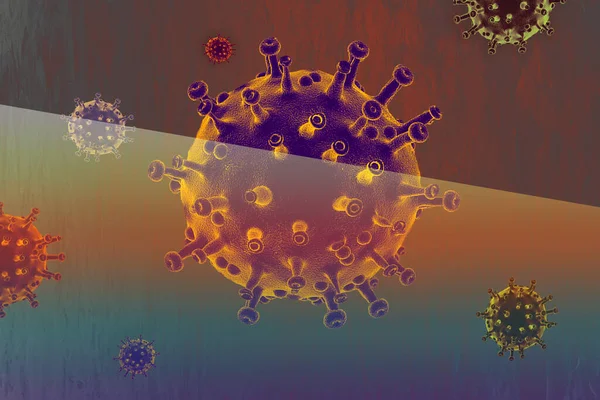 Stop Covid Globale Uitbraak Van Het Corona Virus Pandemische Ziekte — Stockfoto