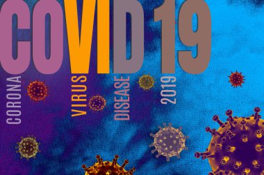 COVID-19 Corona virüsü küresel salgın hastalığını yaymayı bırak.