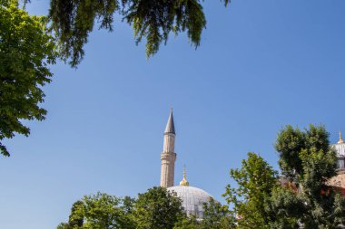 Müslüman camii dini, İslam dini, turizm ve seyahat kavramları minaresi