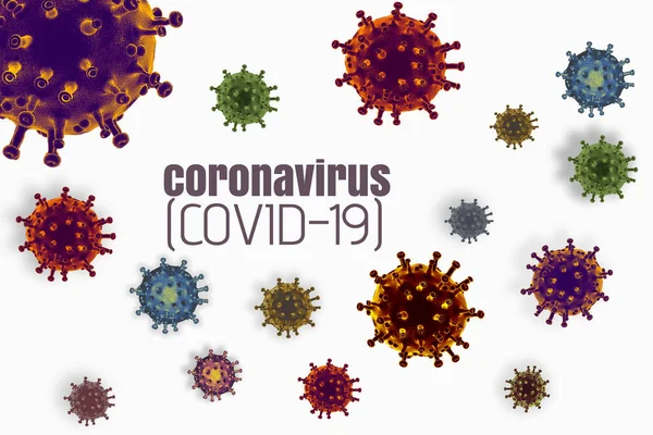 Stop Covid Corona Virus Global Outbreak Pandemic Disease — Stock Photo, Image