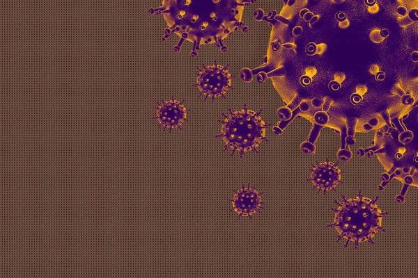 Stop Met Het Verspreiden Van Covid Corona Virus Wereldwijde Uitbraak — Stockfoto